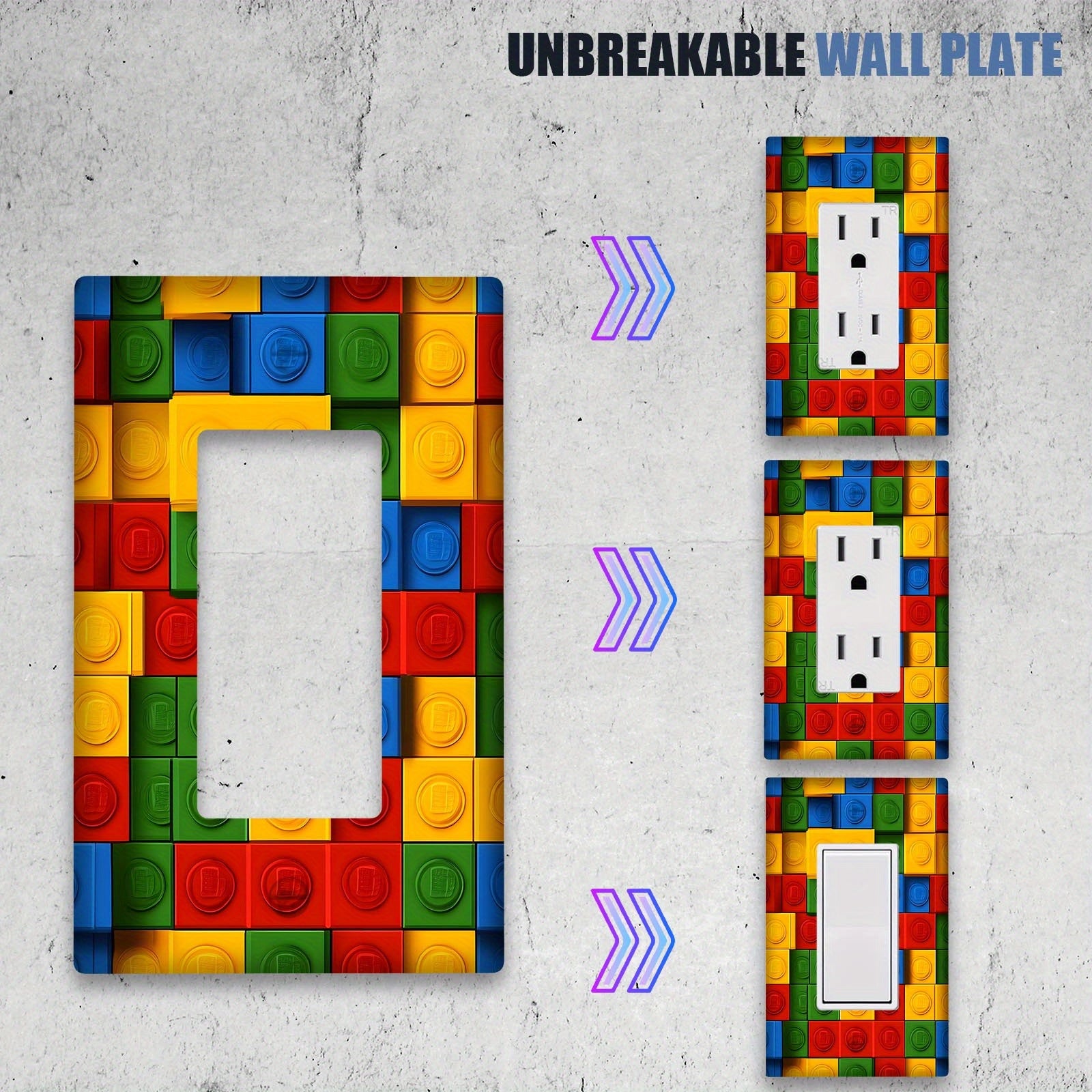 Farmhouse Style Light Switch Cover for Country Decor 1 or 2 Gang