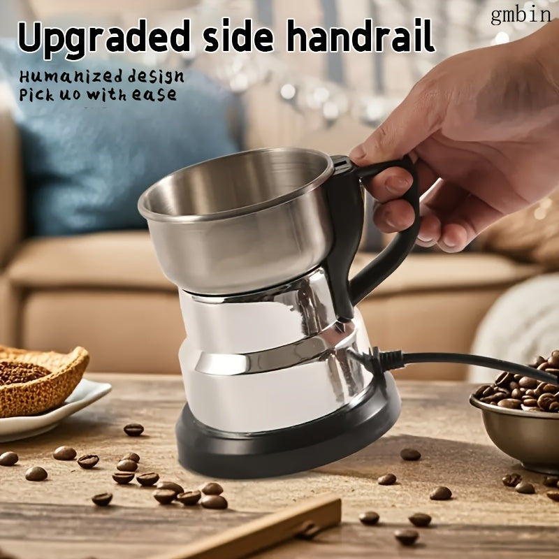 European standard stainless steel electric mill for grinding grains and herbs with 4 blades