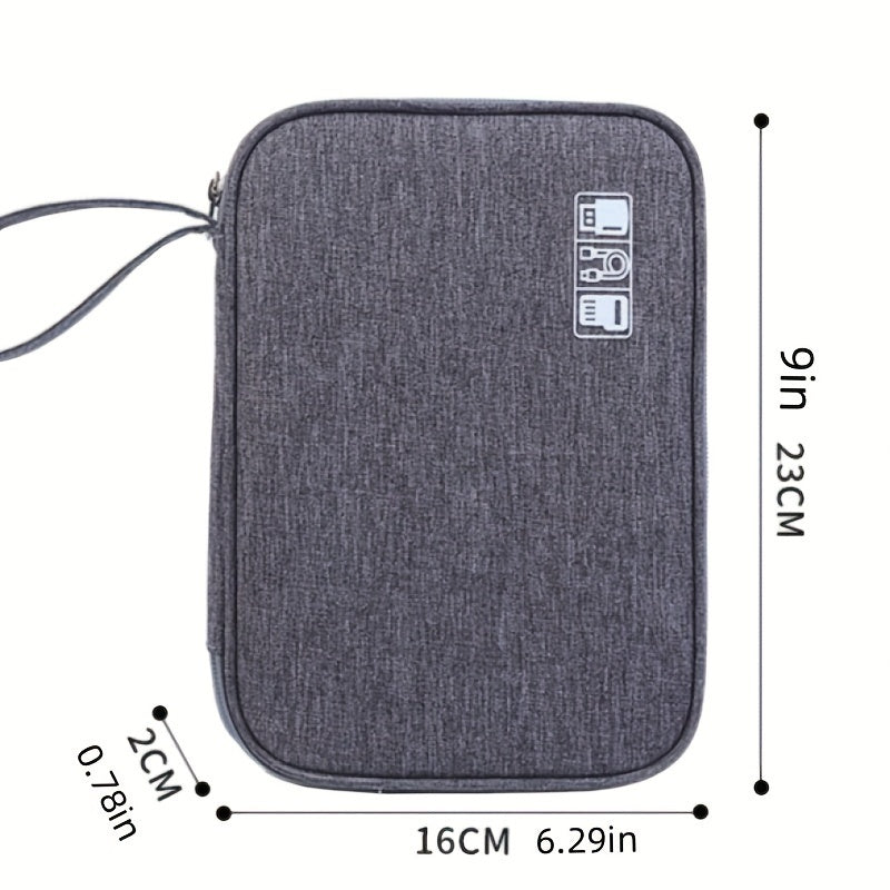 Organizador digital impermeable para accesorios electrónicos de viaje