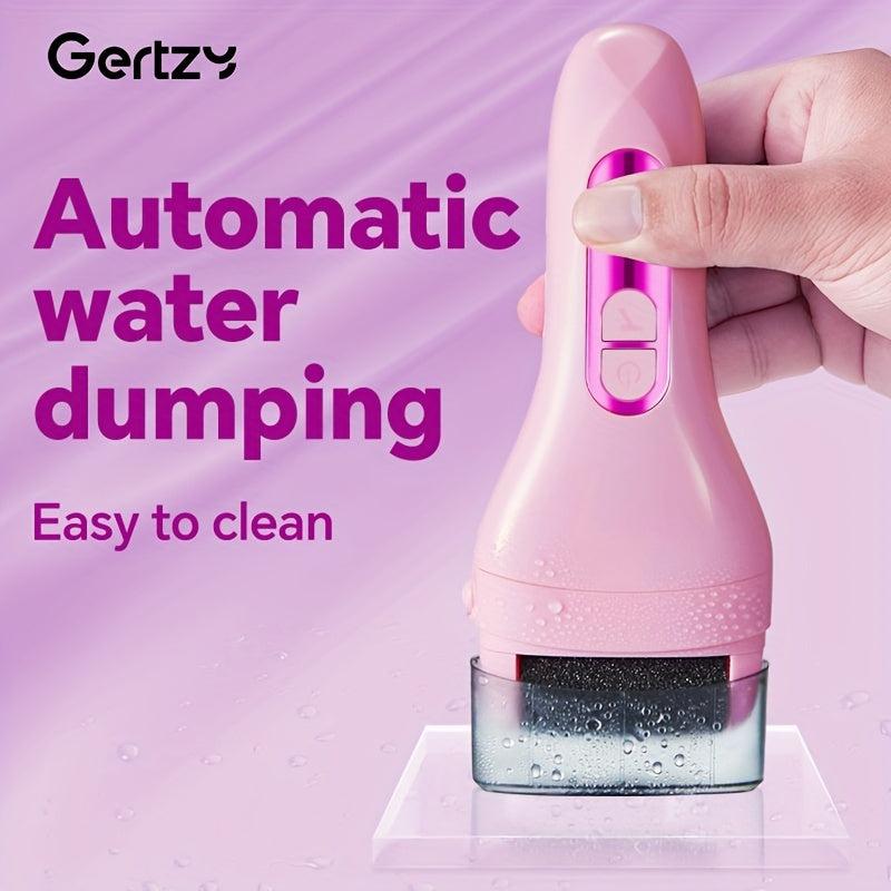 GERTZY USB qayta zaryadlanadigan elektr kallus olib tashlagich, ikki boshli va uzoq muddatli batareya bilan