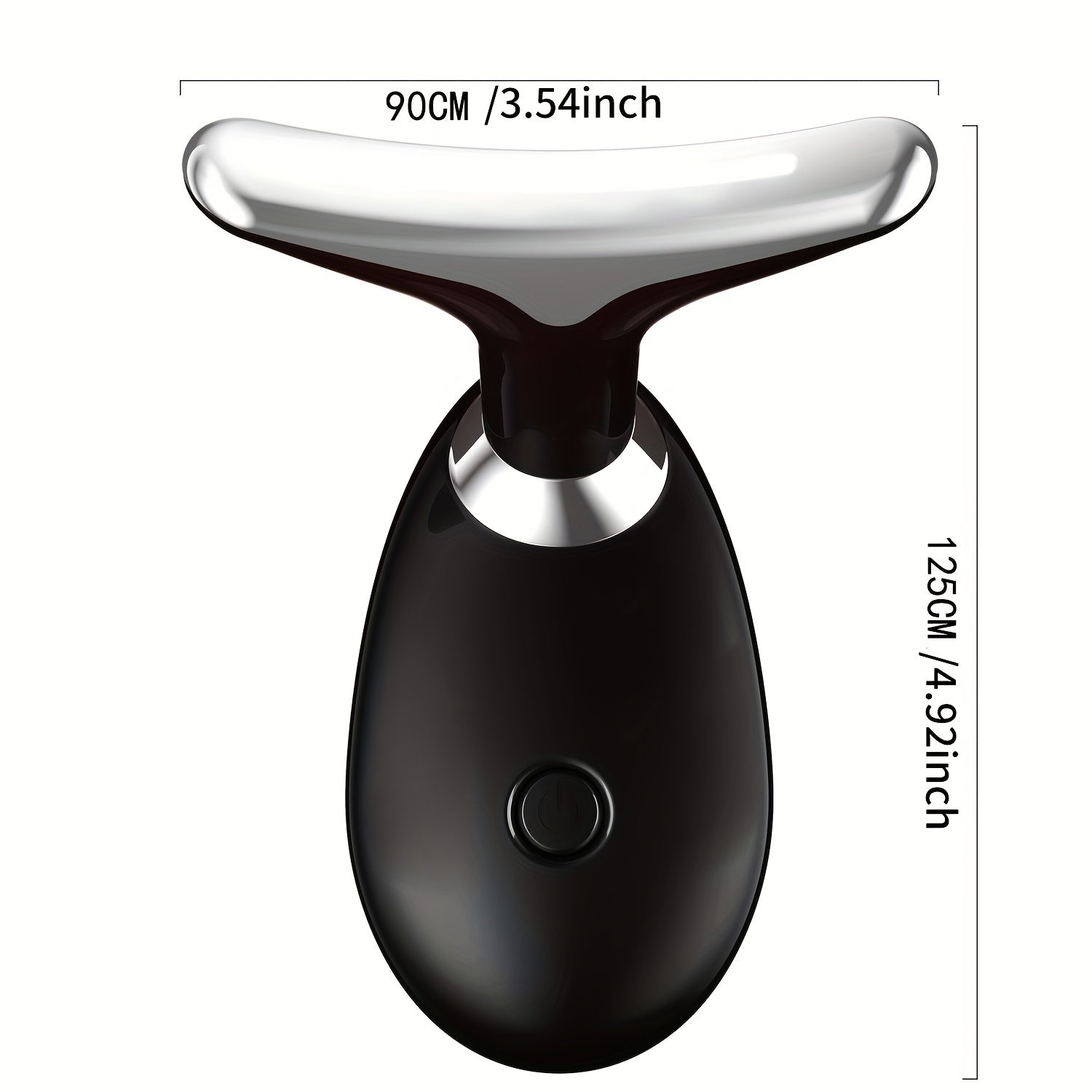 1 dona elektr bo'yin va yuz massajeri, 7 rangda, erkaklar va ayollar uchun mos. Portativ va engil bej, uyda, sayohatda va sovg'a berish uchun ideal.