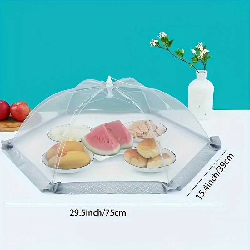 Adjustable Mesh Food Cover Foldable Reusable Dining Table Protector