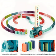 Blue Battery-Powered Electric Toy Train Set for Kids 3+ ABS Material Smooth Connectors