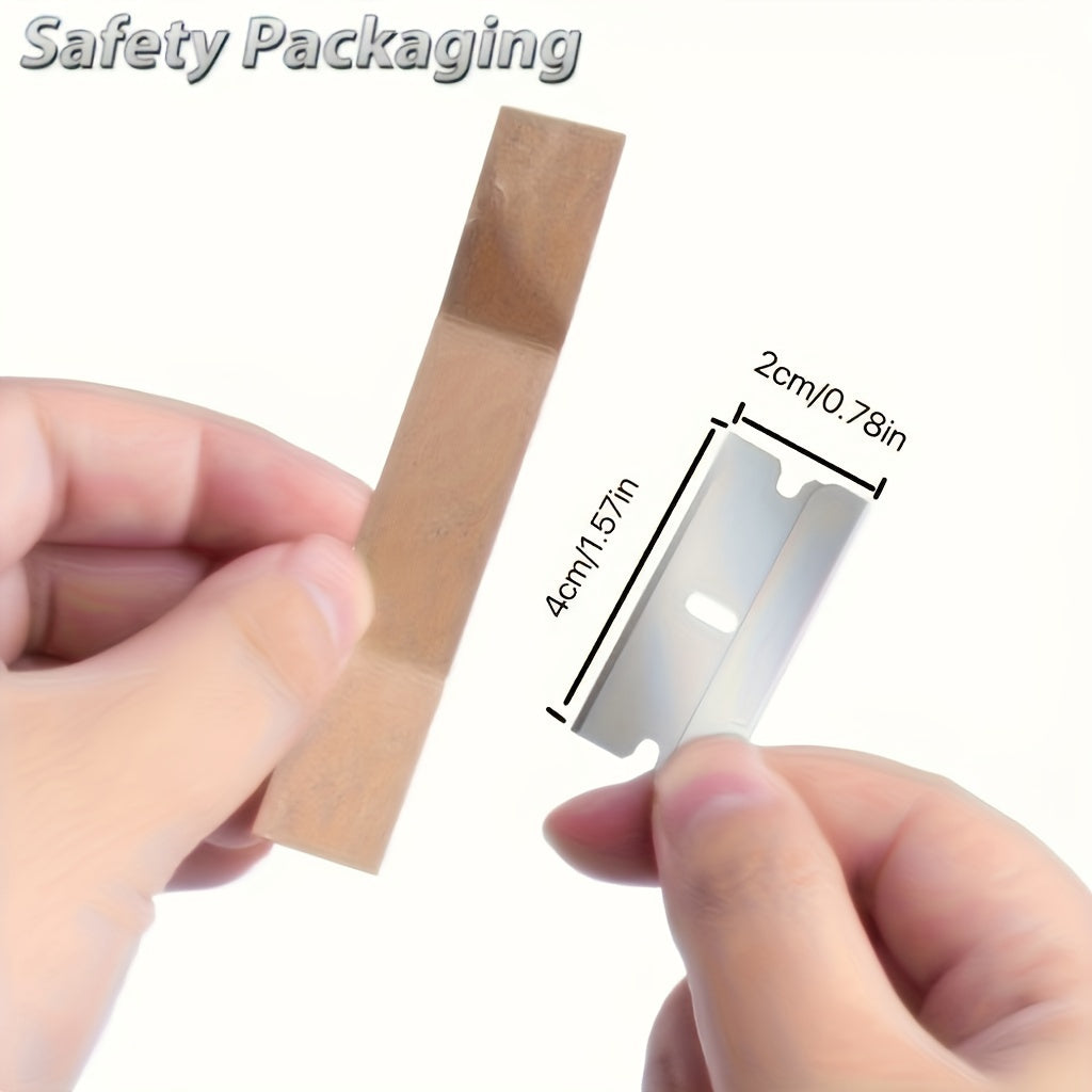 Лезвия для бритвы из острой углеродистой стали 5/10/20 шт. для удаления стекла и наклеек