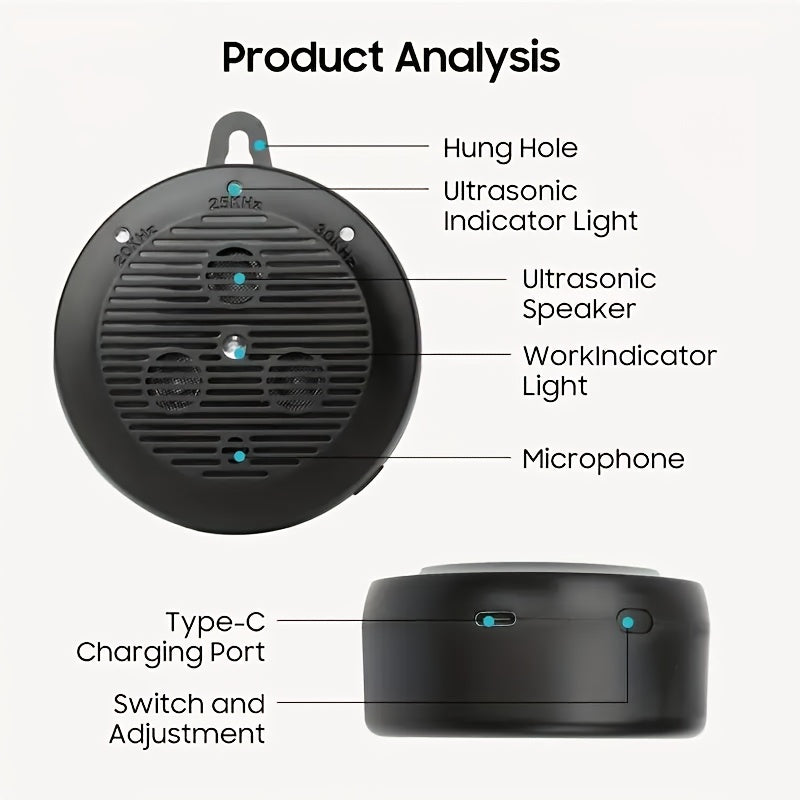 Устройство для контроля лая собак, ультразвуковой тренажер против лая