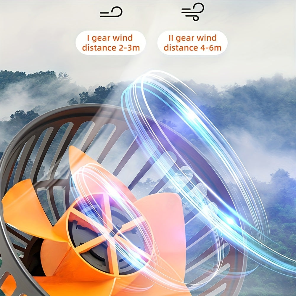 3-Head USB автомобильный вентилятор 5V портативный охладитель для транспортных средств из пластика