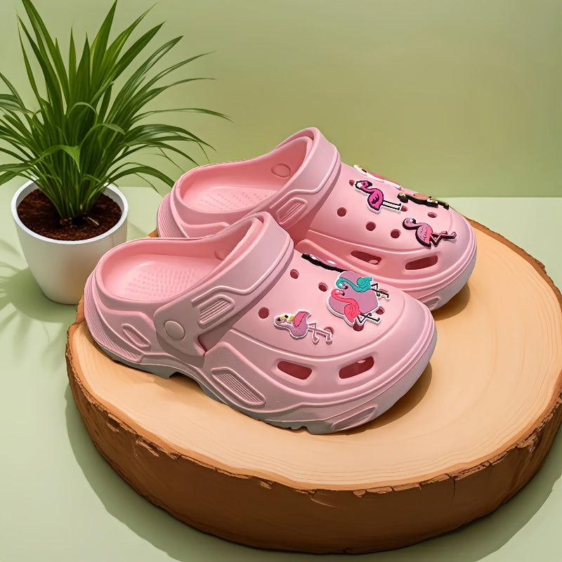 Women's Summer Fashion Hollow Shoes Sandals EVA Thick Sole Beach Footwear