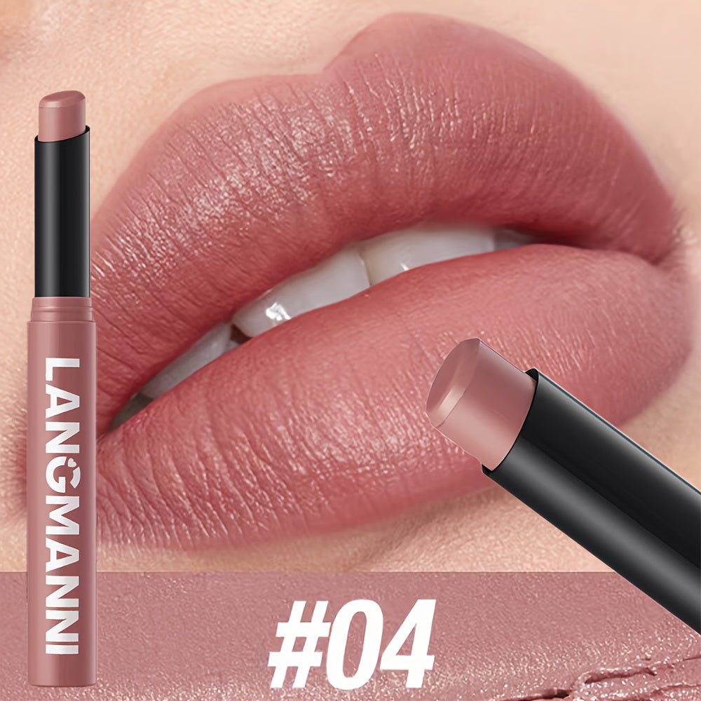 Унисекс вращающийся матовый красный помада для долговременного макияжа