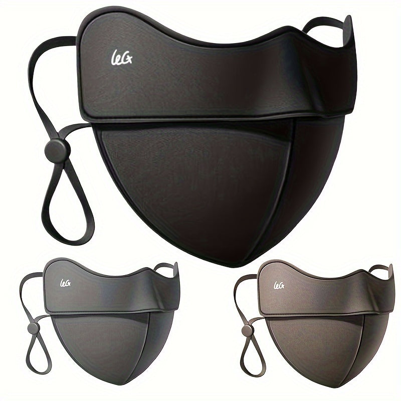 Two-Pack Women’s Windproof Thickened 3D Face Scarves with Ear Loops