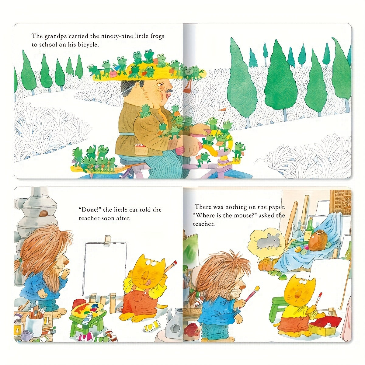 Children's Story Picture Books Set for Ages 3 and Up in English 10 Books