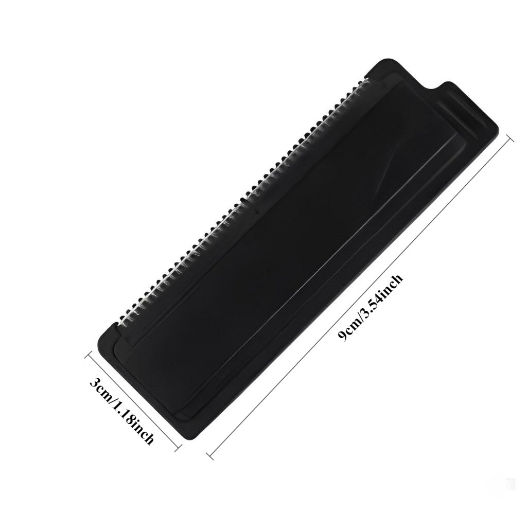 Afeitadora de espalda para hombres, afeitadora corporal plegable con 3 cabezales, impermeable y ergonómica