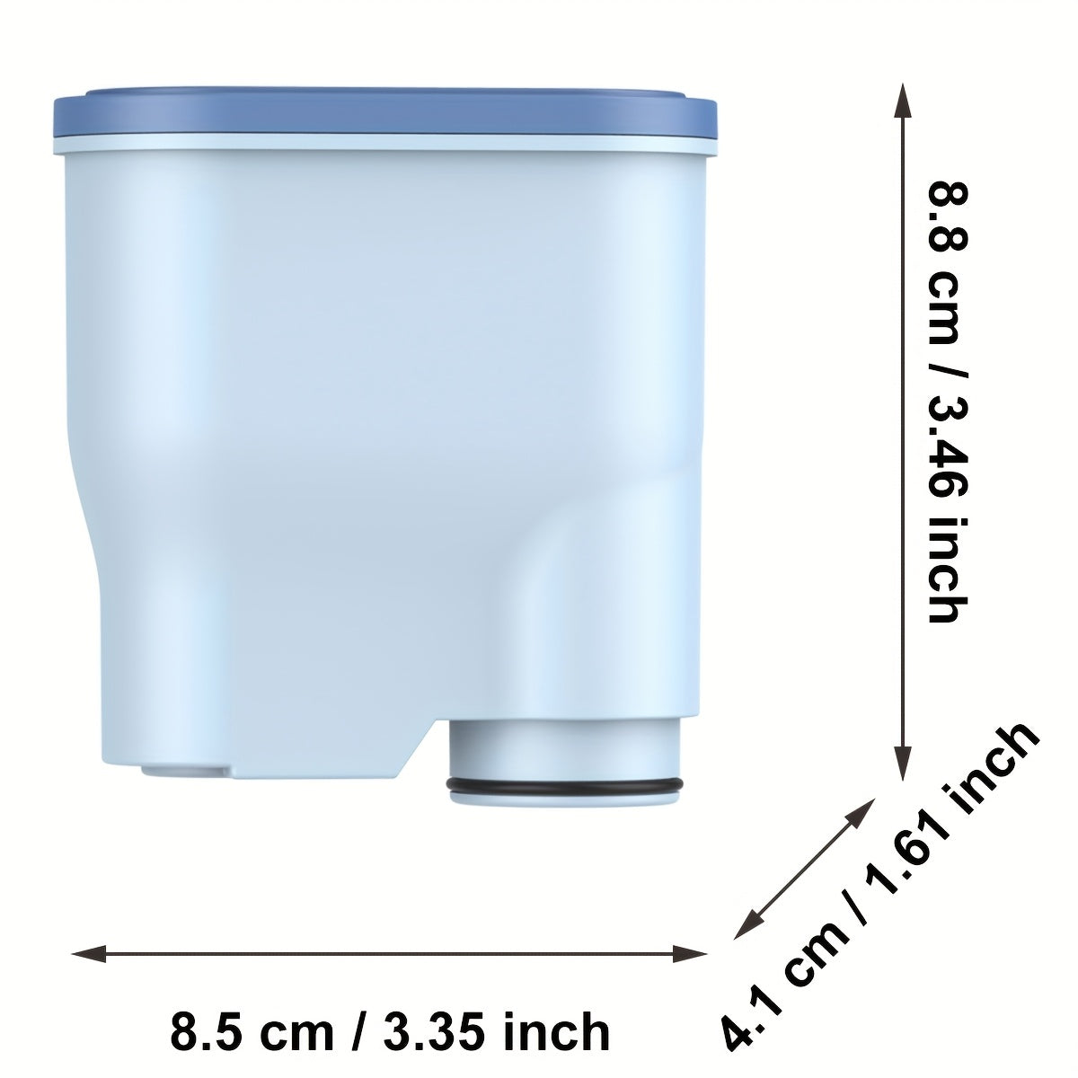 2 шт. фильтров для кофемашины, совместимых с AquaClean CA6903, фильтрация воды