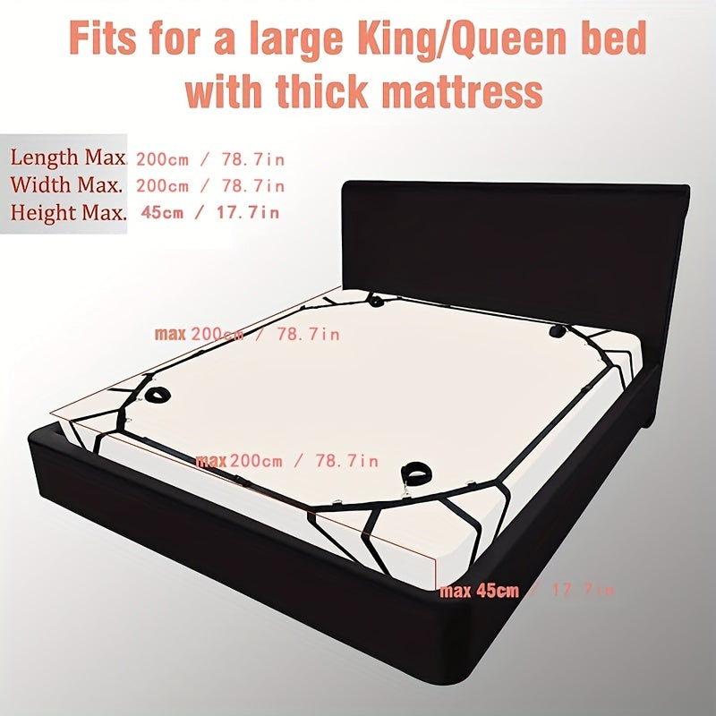 Adult Bondage Bed Strap Kit Reinforced Web Binding Rope
