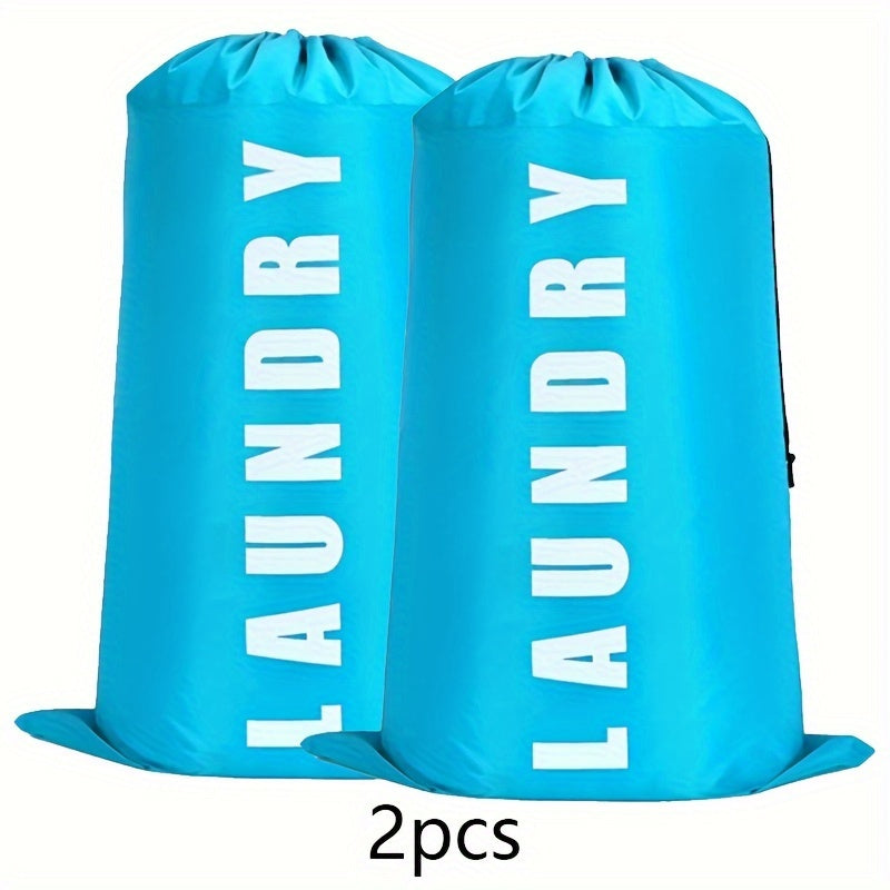 Juego de 2 cestas de ropa plegables con bolsas de almacenamiento impermeables para dormitorio, baño, residencia
