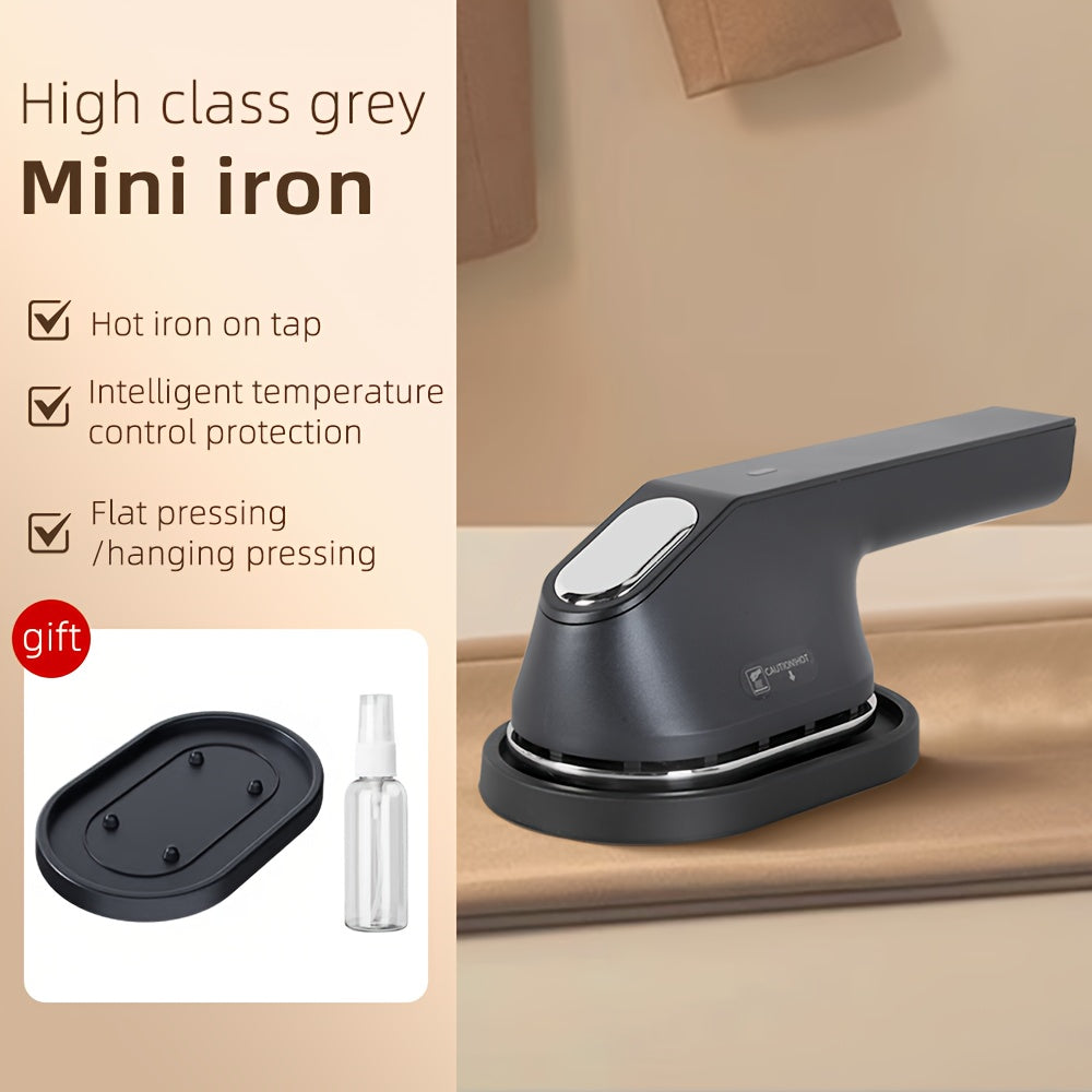 Portable Iron with Auto Power-Off, Spray Bottle, Travel-friendly