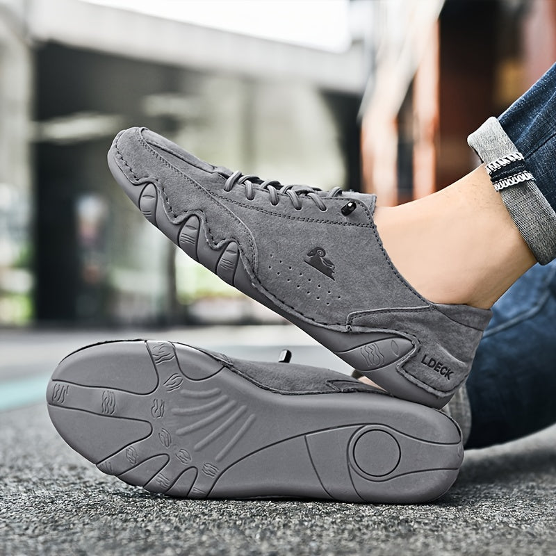 Men's Lightweight Casual Shoes Rubber Sole Fabric Insole Round Toe Summer Spring Fall