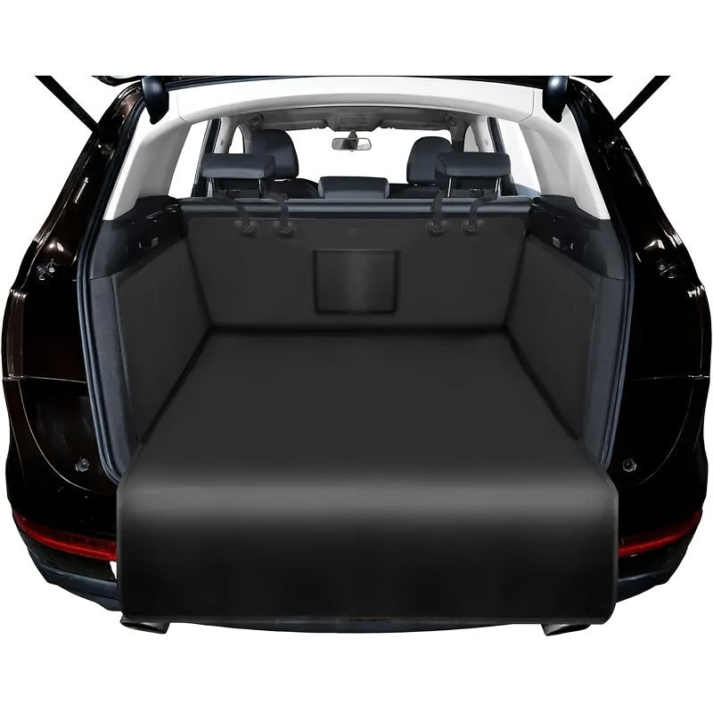 Dog Car Trunk Protector Mat Anti Slip Washable Cargo Cover for SUV Black