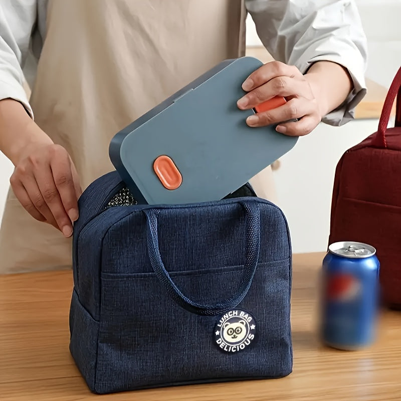 Insulated Waterproof Food Storage Bag with Adjustable Size for Travel and Picnic