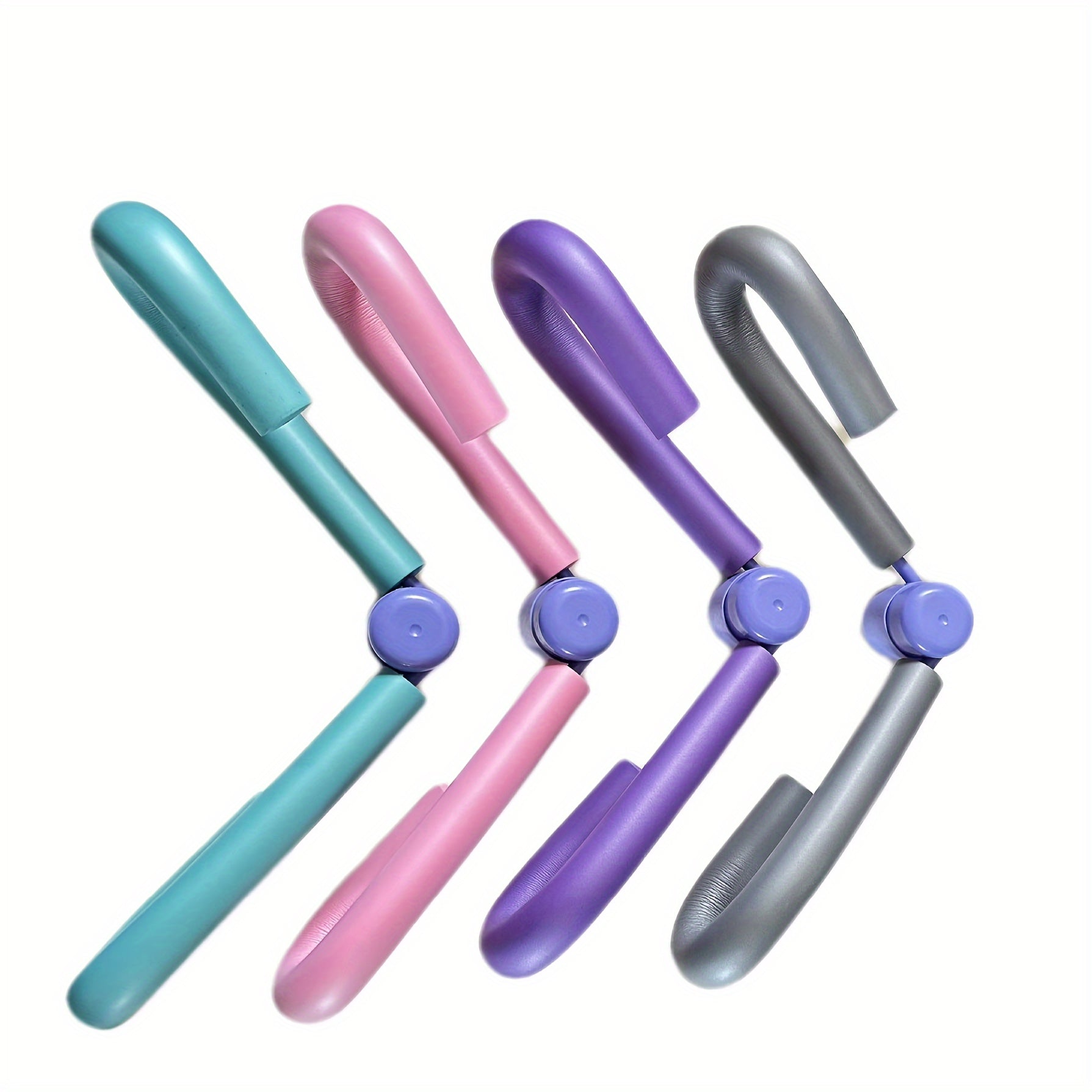 Клип для моделирования ног для тренировки бедер и мышц тазового дна йоги, послеродового восстановления, серый, циан, розовый