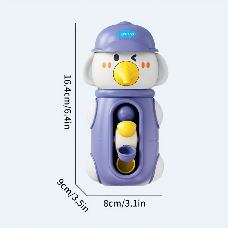 Bath Toys for Babies and Toddlers Water Spinning Elephant Suction Toy for Bathtub