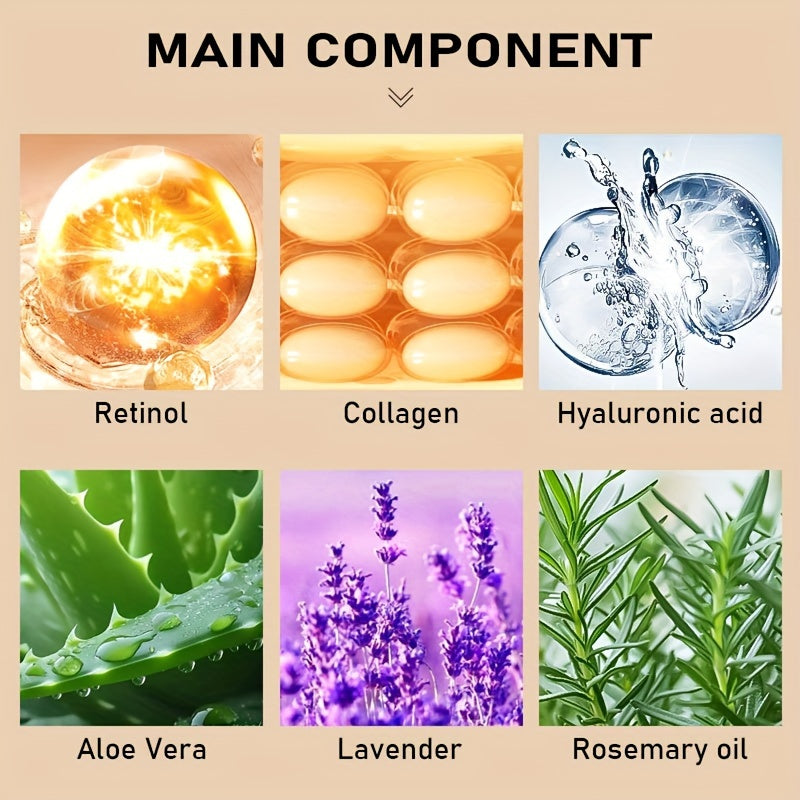 Women Dry Skin Hydrating Face and Neck Cream Stick Moisturizer with Aloe Vera and Retinol