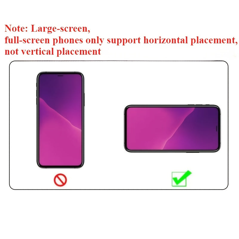 Universal Car Dashboard Phone Mount Silicone Holder With 120° View