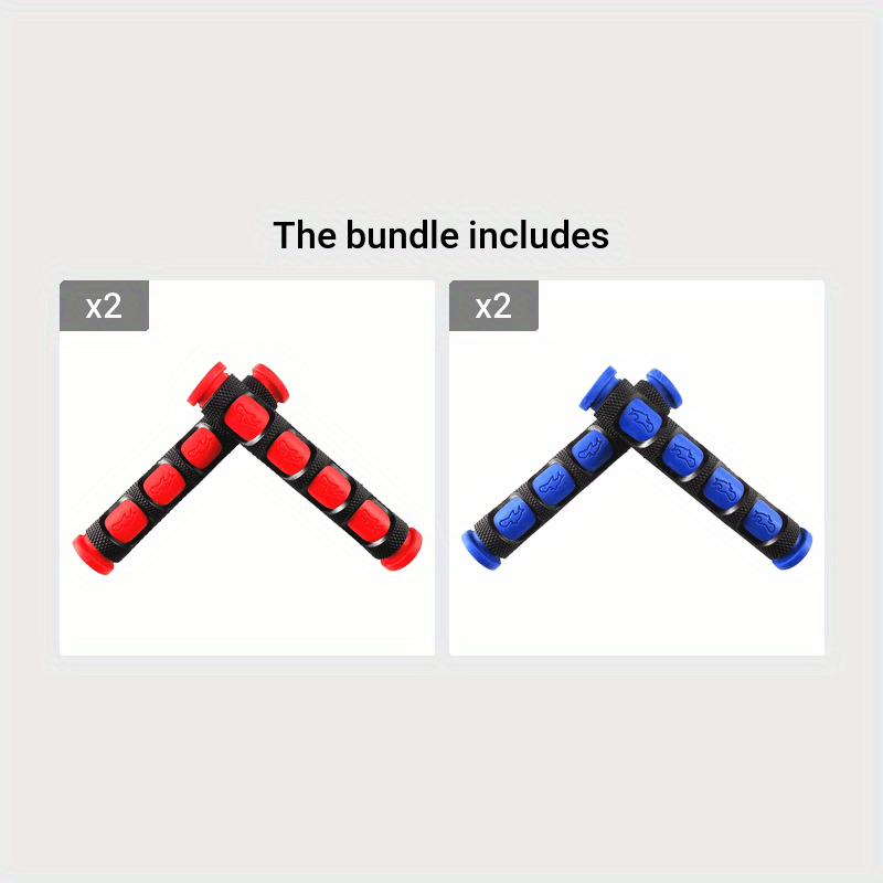 Durable Silicone Handlebar Cover for Motorcycle Bicycle Anti-Slip Protection