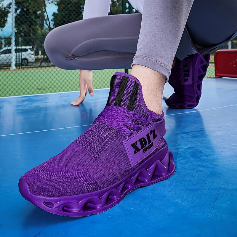 Unisex Breathable Non-Slip Athletic Sneakers for Running and Gym