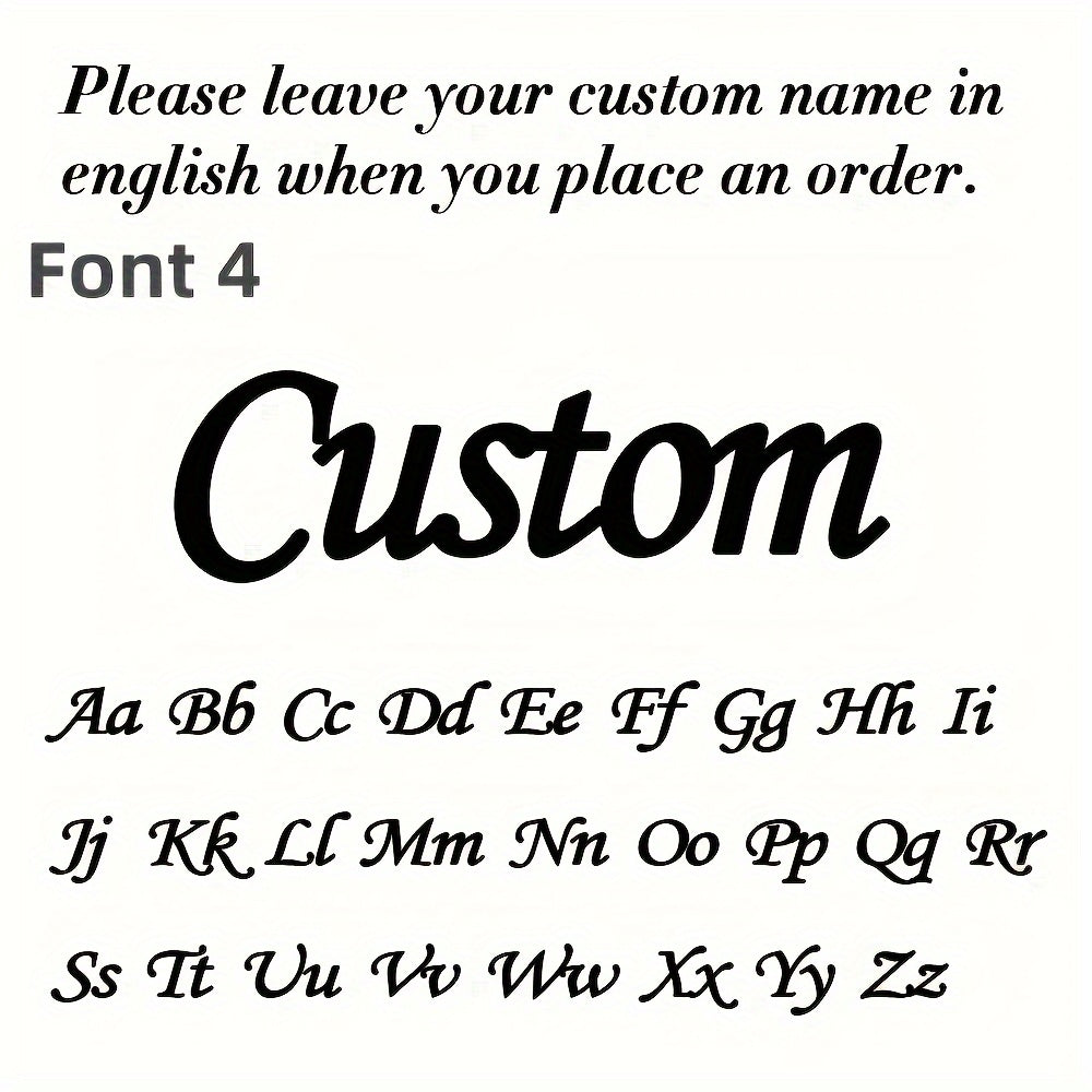 Personalized Stainless Steel Shoe Lace Charm Customizable Shoe Buckle Shoe Clips