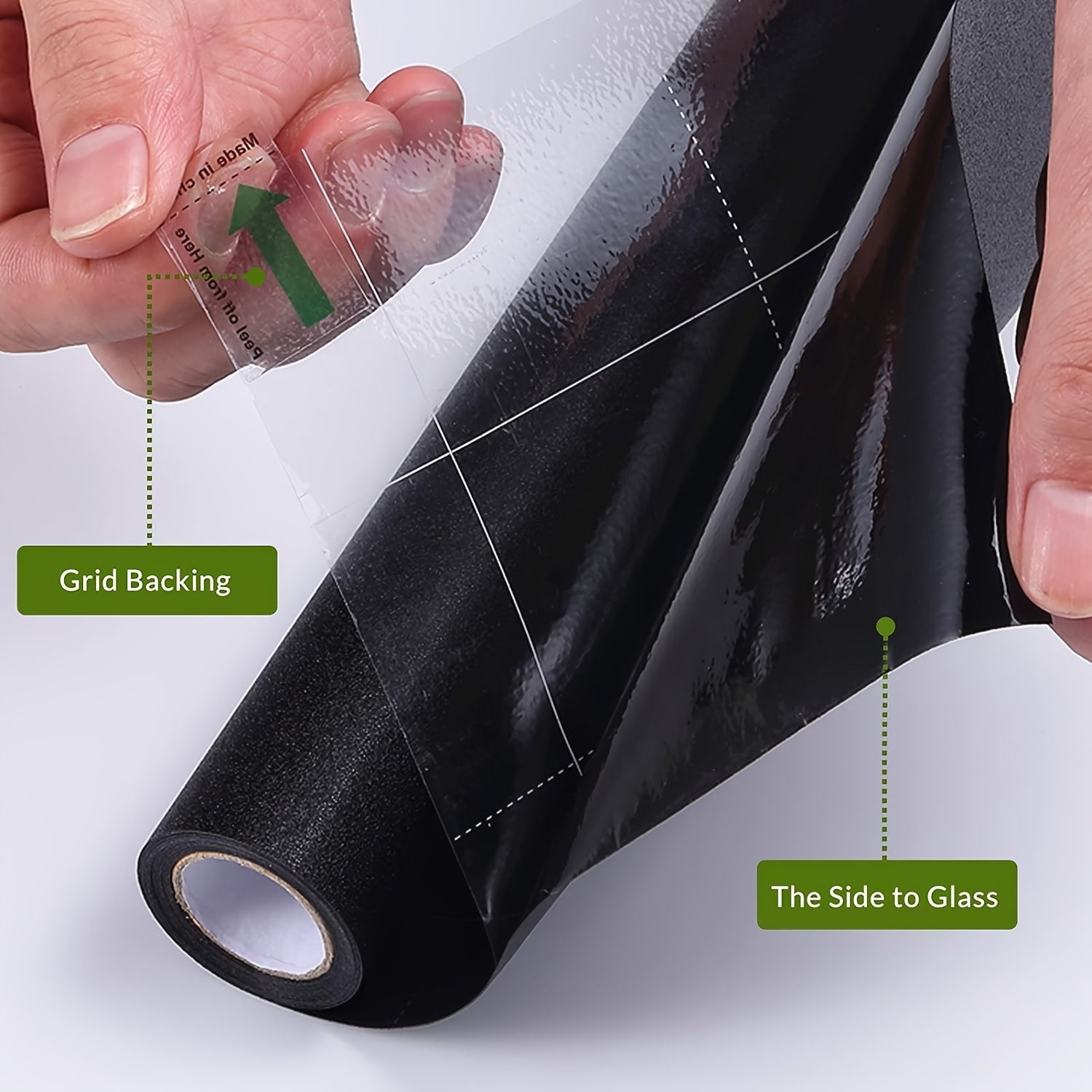 Película de vidrio esmerilado para ventanas, privacidad, oscurecimiento, aislamiento térmico, sin pegamento, fácil de aplicar