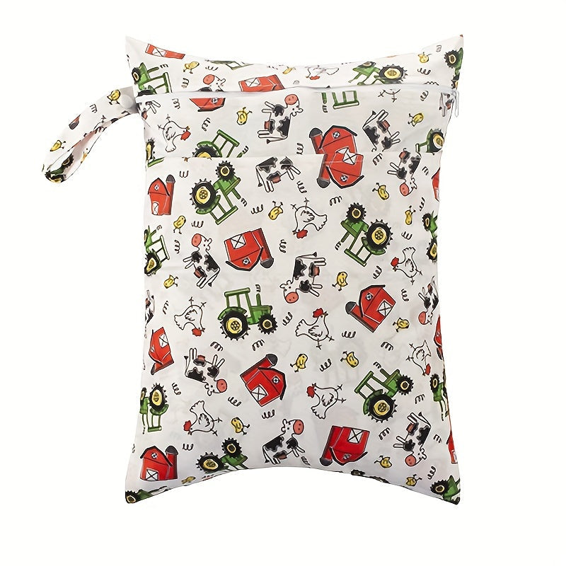 Reusable Waterproof Wet Bag for Travel and Outdoors for Wet Clothes Diapers Swimsuits