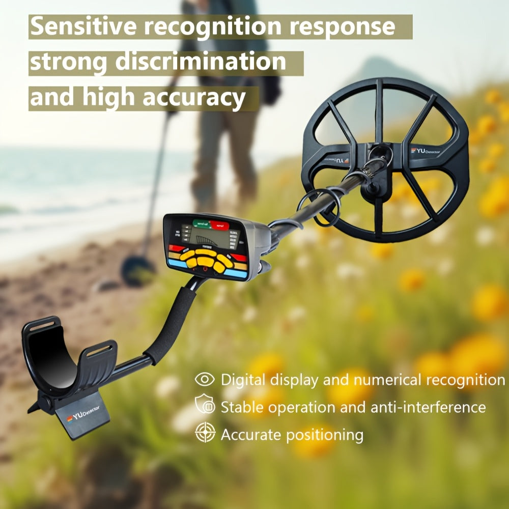 Battery-Powered Metal Detector with Remade Detection Disk for Adults