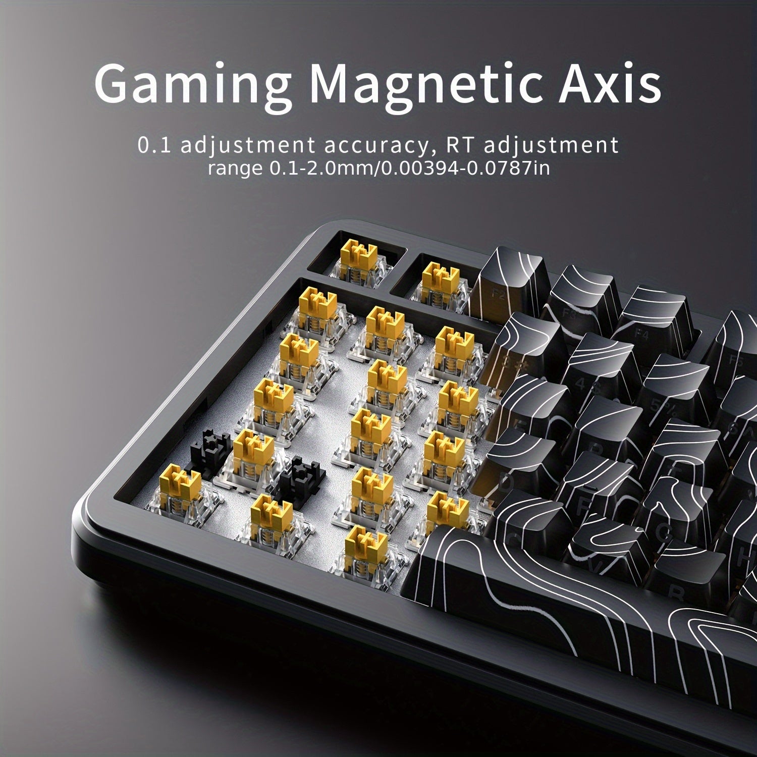 AK820 MAX - bu magnit kalitga ega, Type-C simli ulanishi va qiziqarli RGB yoritish effektlari bilan yangilangan mexanik klaviatura bo'lib, o'yinlar, e-sport va ofis ishlari uchun mos keladi.