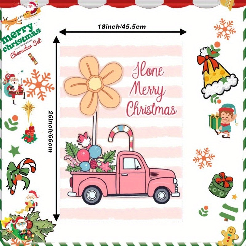 Christmas Winter Kitchen Decor Soft IHCUD 18x66cm Merry Christmas