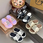 Women's Thick-Soled Non-Slip Indoor Outdoor Slippers for Spring Summer Autumn