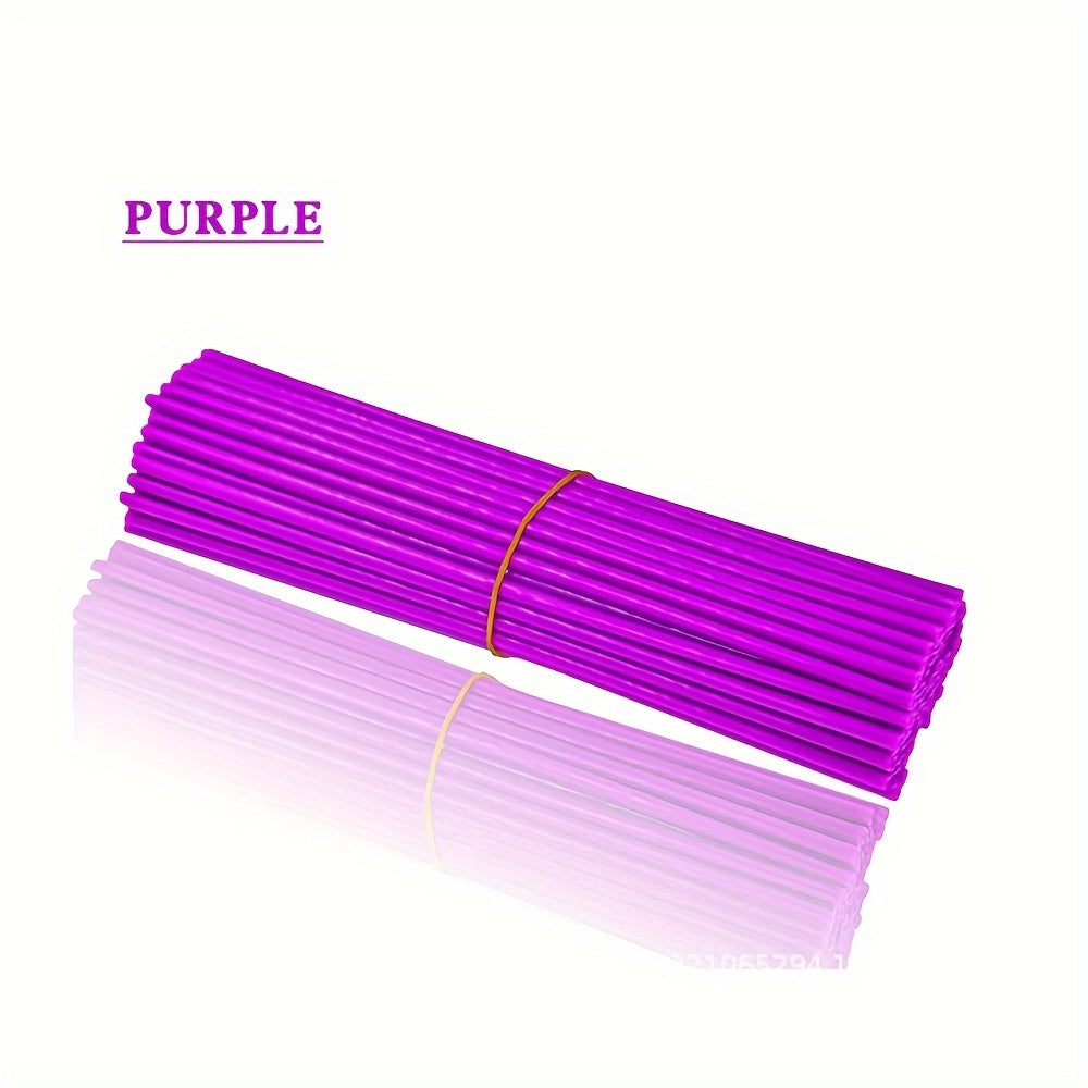 Universal Motorcycle Wheel Rim Spoke Wrap Kit 24cm 9.4in Dirt Bike Enduro