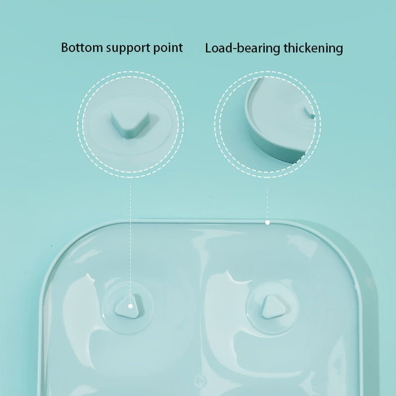 Portable Kitchen Drying Rack with Detachable Drain and Storage for Bottles and Cups