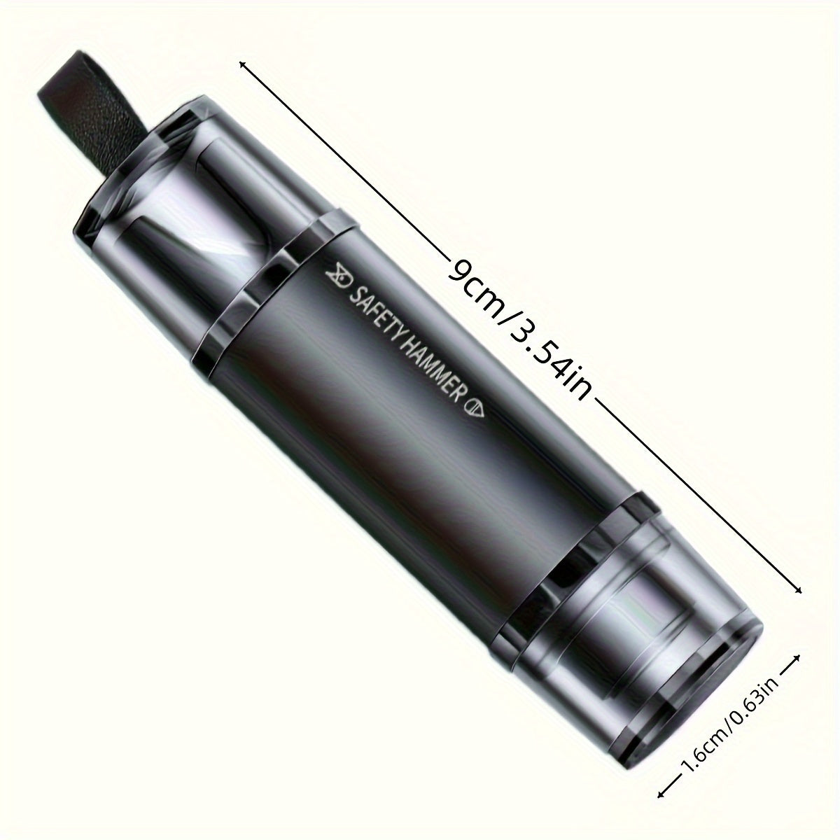 2 ta paket alyuminiy alloy avtomobil oynasini buzish uchun xavfsizlik bolg‘asi favqulodda qochish asbobi