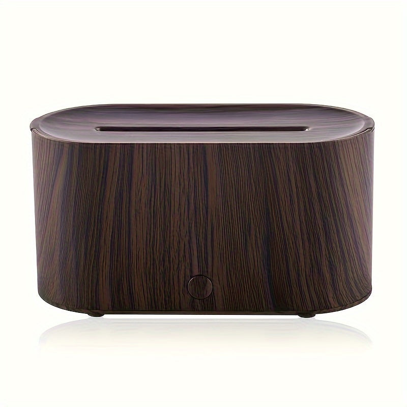 Simulated Flame Humidifier with Smoke Design for Bedroom and Office Use as Aroma Diffuser with Essential Oils