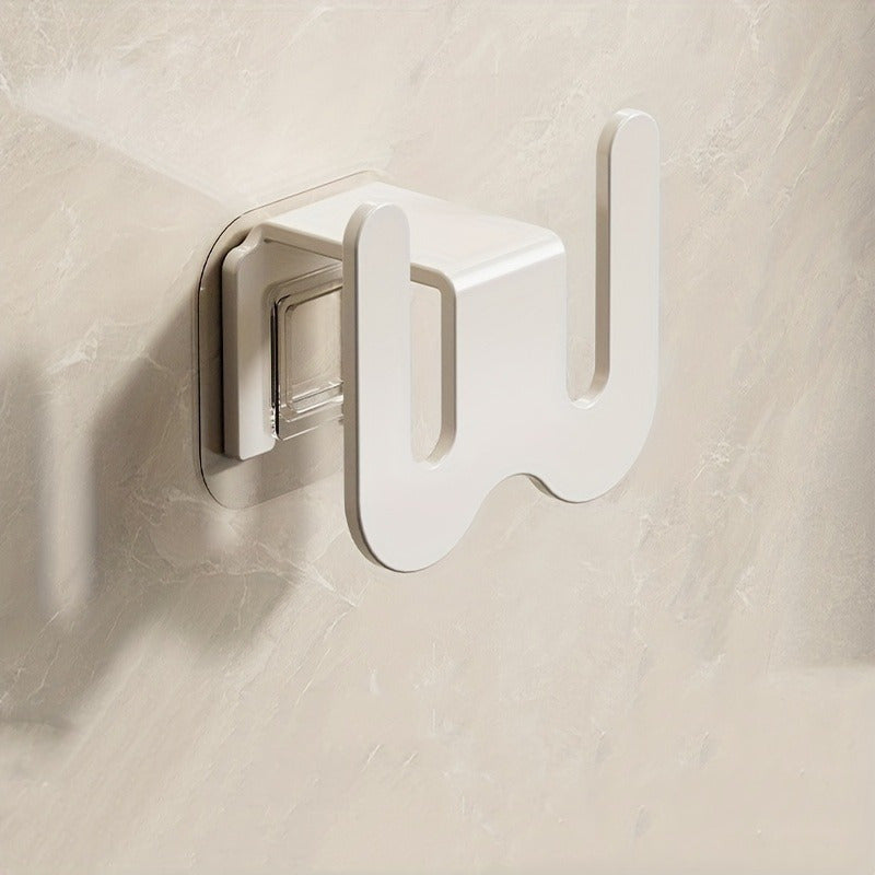 Wall-Mounted Shoe Organizer No-Drill Installation Space-Saving for Bathroom RV Dorm