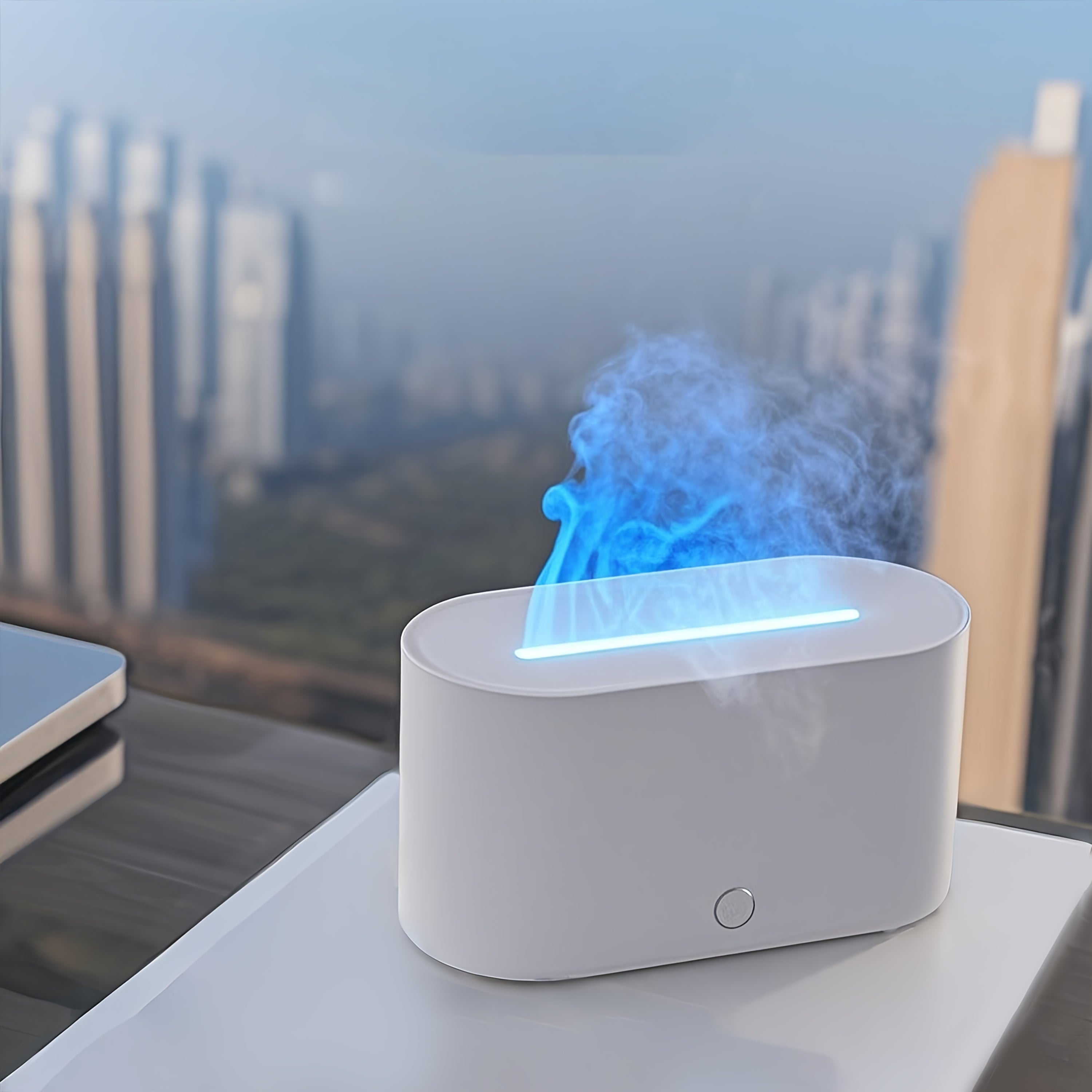 7-Color Essential Oil Diffuser Humidifier with Auto Shut-Off and USB