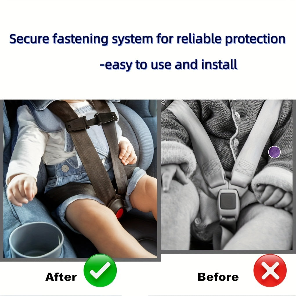 Reinforced Seatbelt Clip Lock for Secure Fastening and Safety