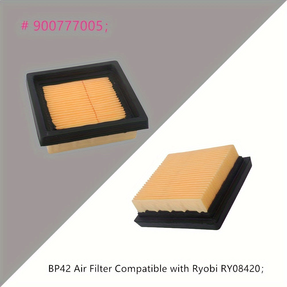 2-Pack Replacement Air Filters for Backpack Blower and Vacuum Cleaner