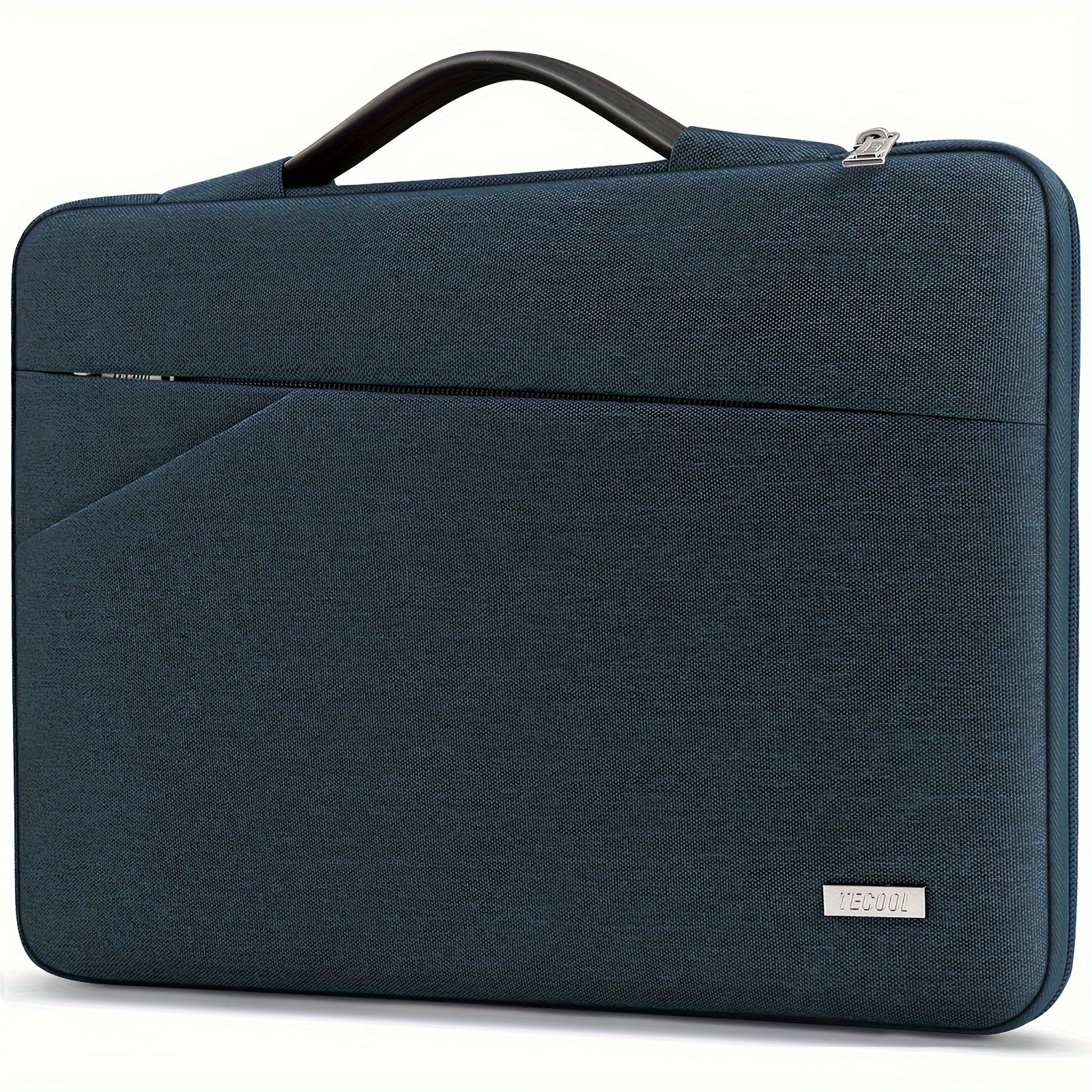 Waterproof Shock-Resistant Denim Laptop Sleeve Bag for 13-16 Inch MacBook and Notebooks