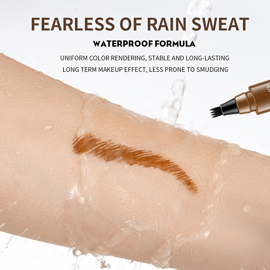 Women's Waterproof Eyebrow Pencil with 4 Micro-Sculpting Tips in 5 Colors