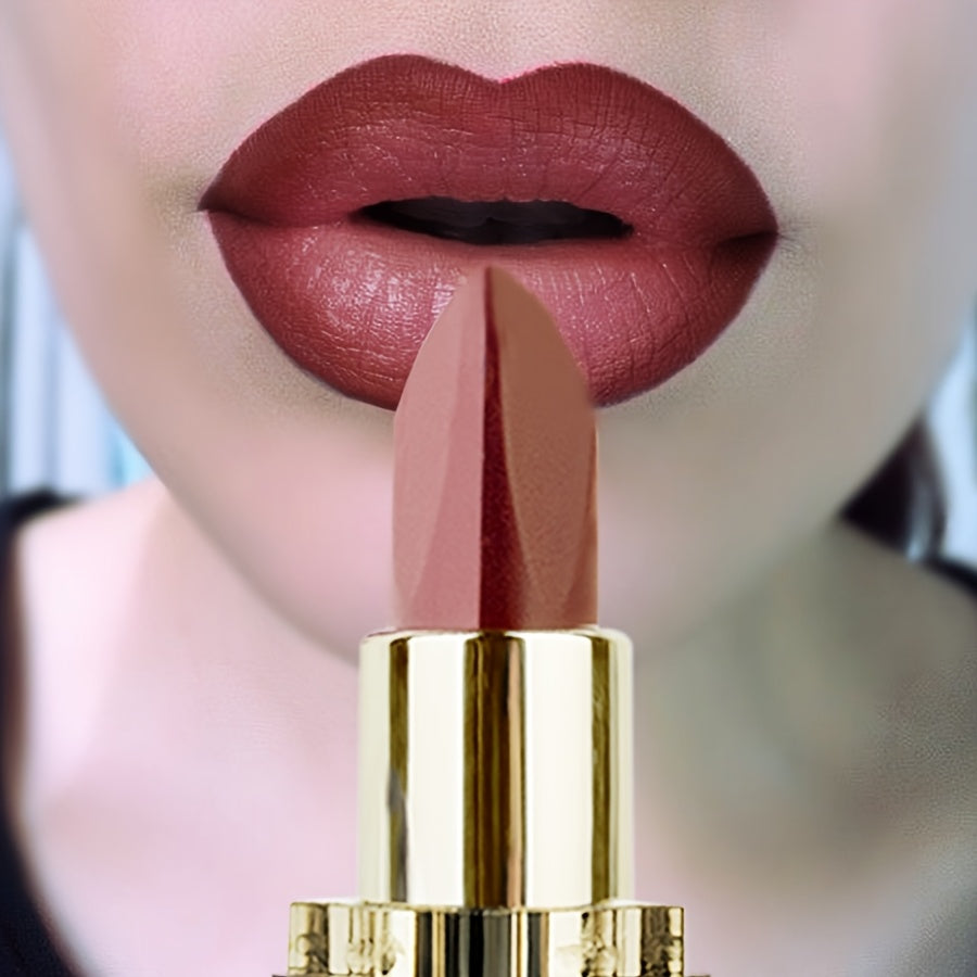 Женская матовая помада с двойным концом, стойкая, водостойкая, карандаш для губ