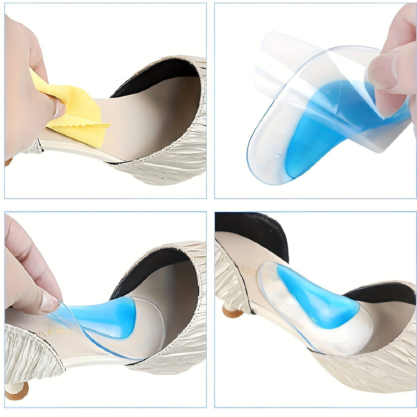 Unisex Silicone Forefoot Cushions Breathable Non-Slip High Heel Pads