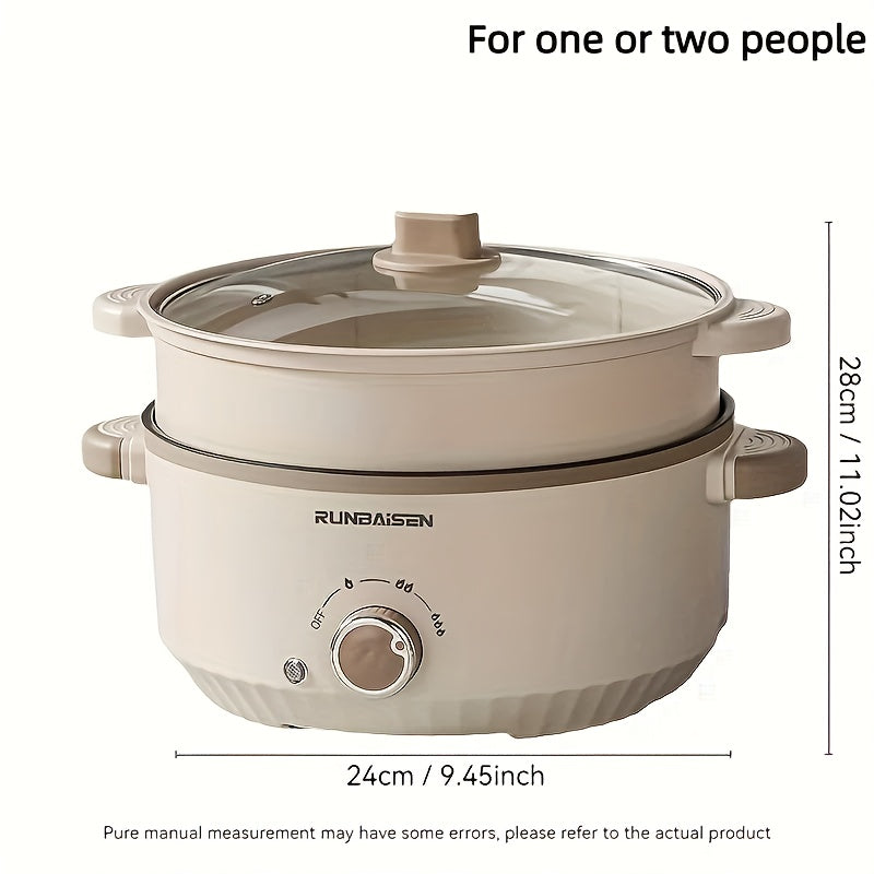 Yevropa Standartli Elektrik Issiq Pota, Steamer bilan wok, Ko‘p funksiyali pishirish qozoni