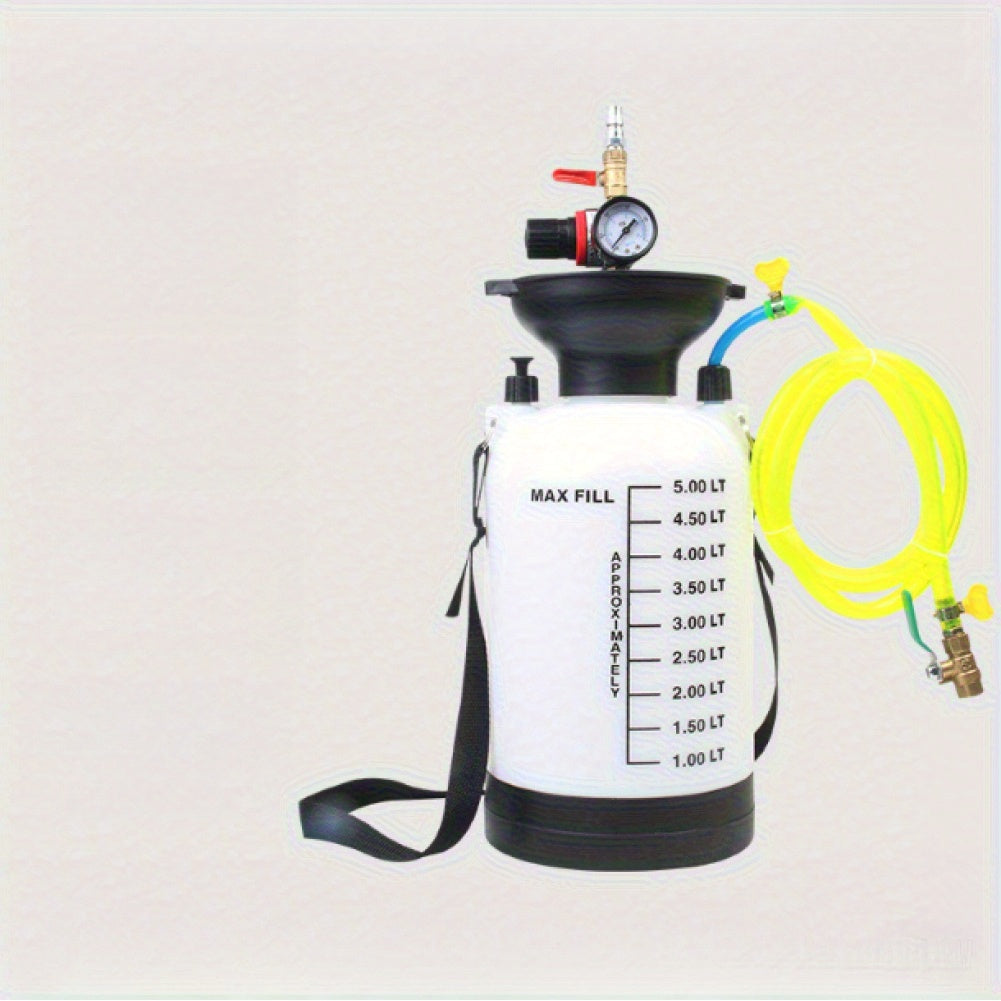 Transmission Fluid Change Tool 1.32 Gal Pneumatic Oil Extractor Set for Cars