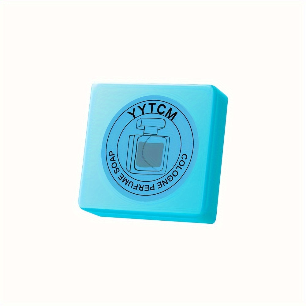 1 dona Erkaklar Koloniya Hidi Sabuni - 70g Qo'l bilan tayyorlangan Asosiy Yog'li Shampun, Namlantiruvchi, Ftalat-siz, Barcha Terilar Turi uchun Mos